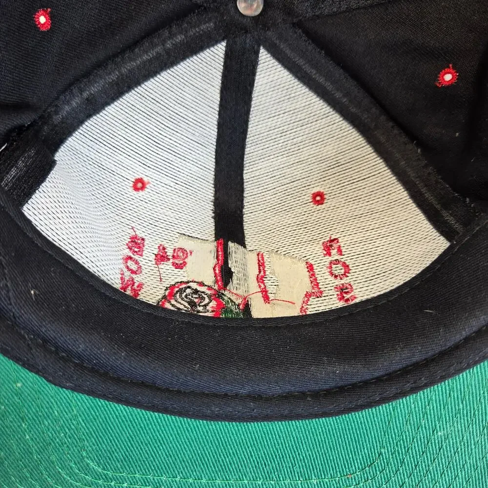 KC Vintage 1994 Wisconsin Badgers Rose Bowl Snapback Hat Green Undervisor